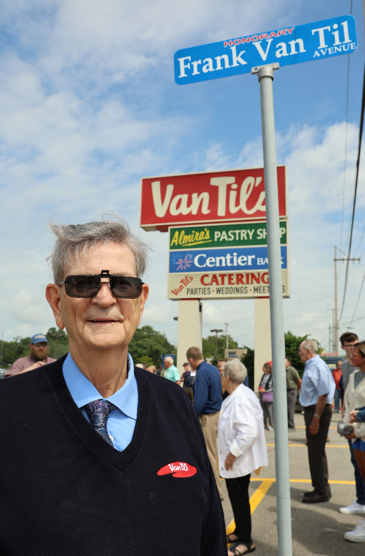 Street dedication for Frank Van Til